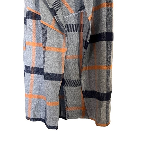 FAVLUX•Gray Plaid Vest - Picture 4 of 11